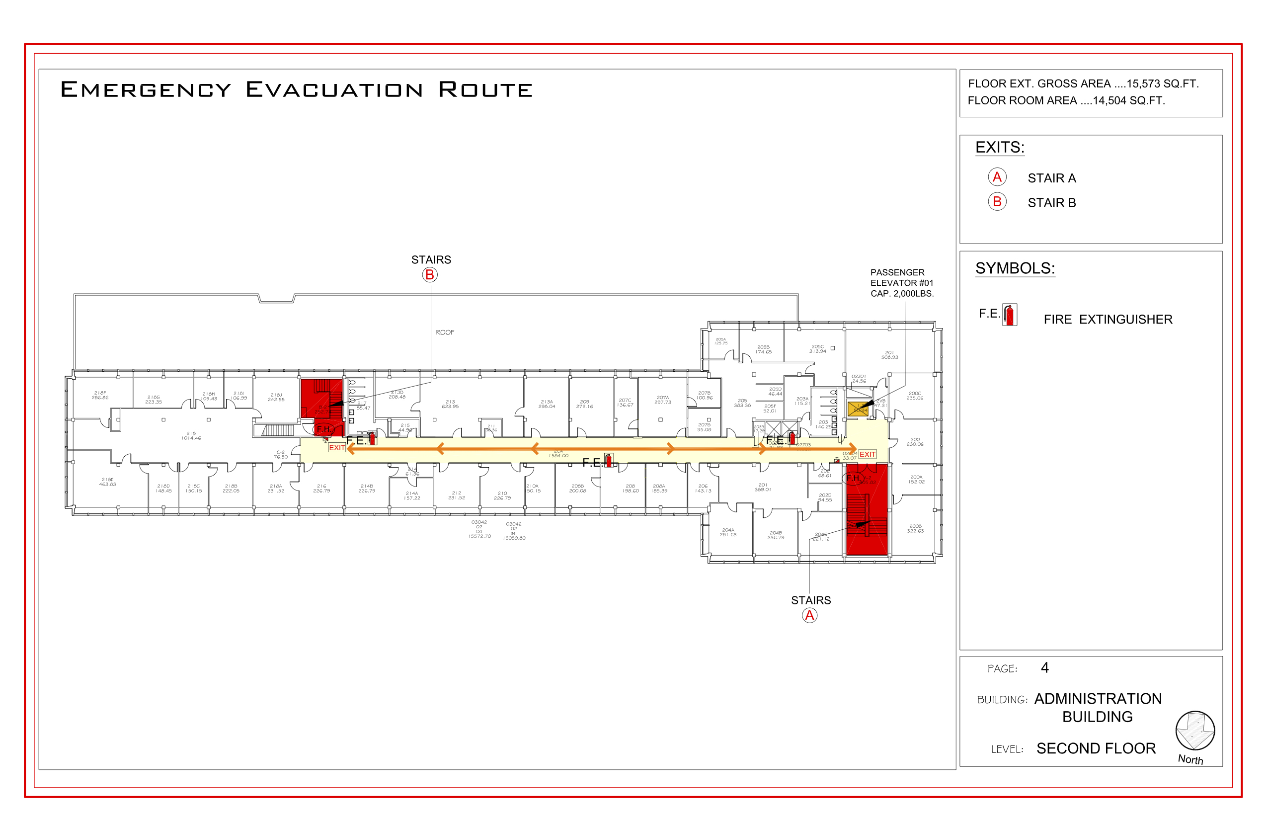 Administration - Evacuation Plan 3