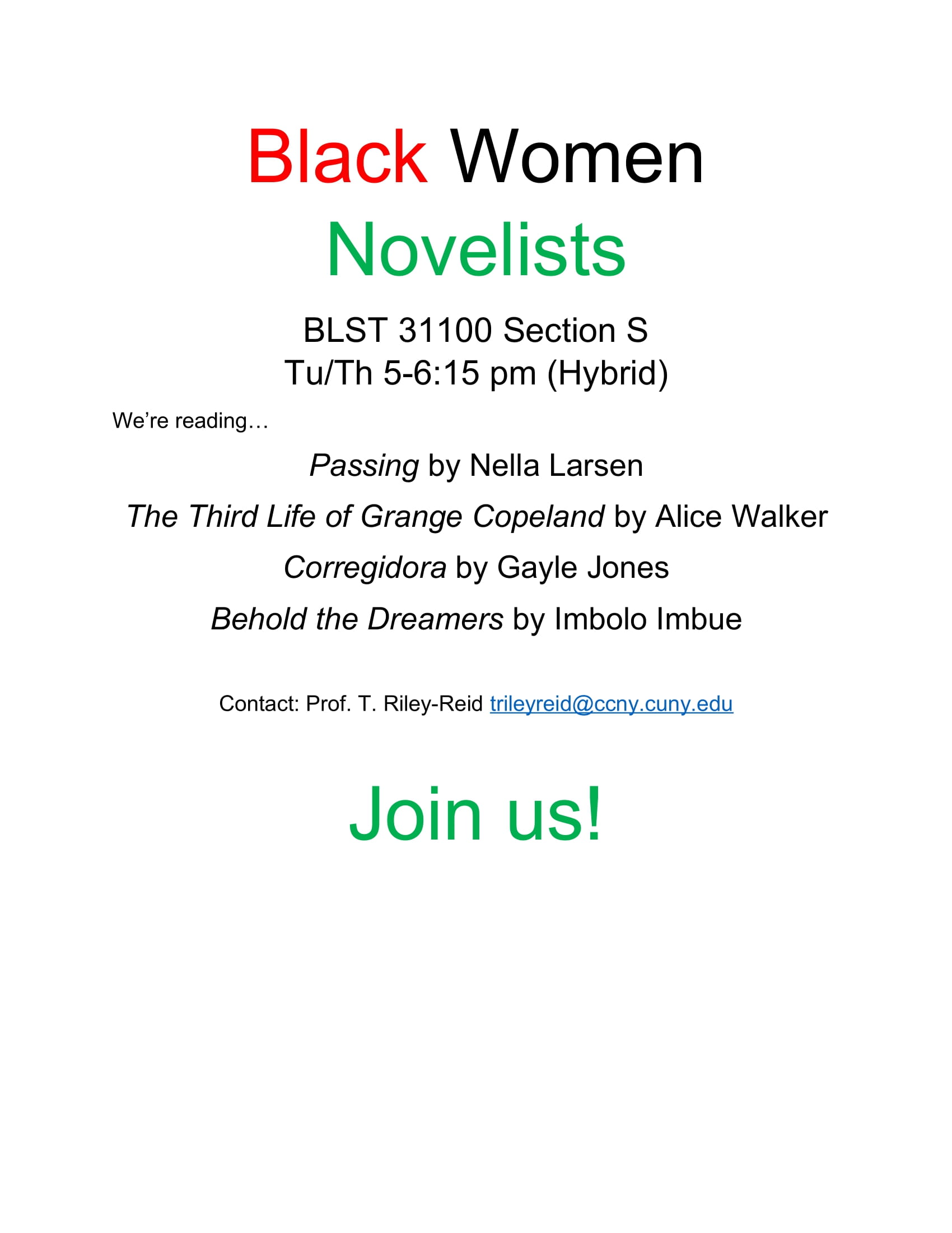 Black women novelists 