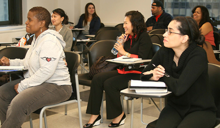 CWE student in class