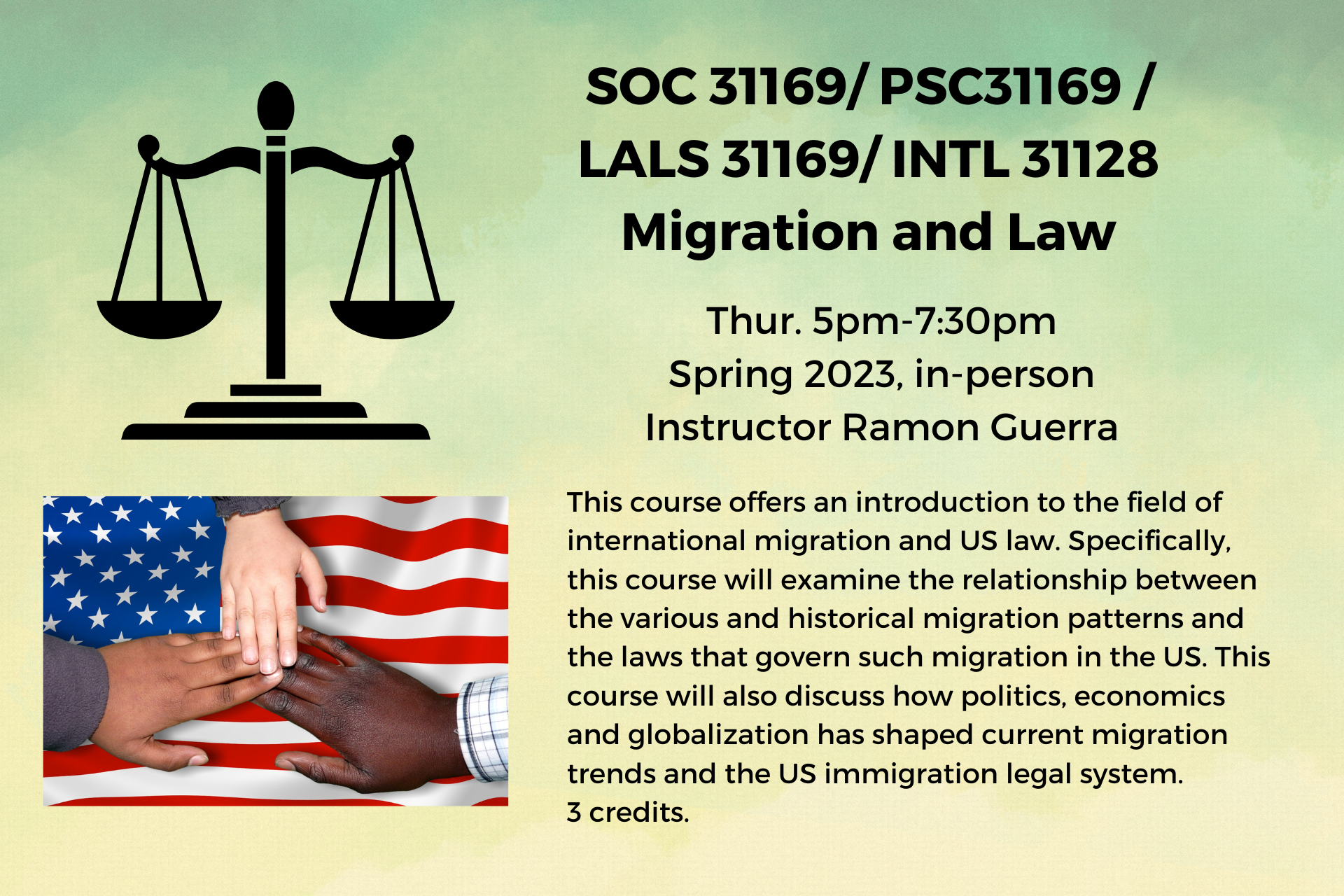 Migration and Law Course Description