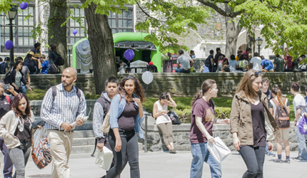 CCNY Students on Campus