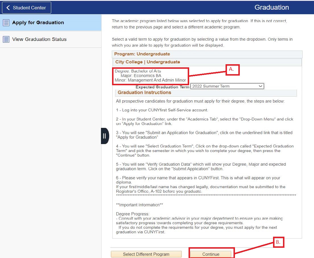 Verify Degree Information