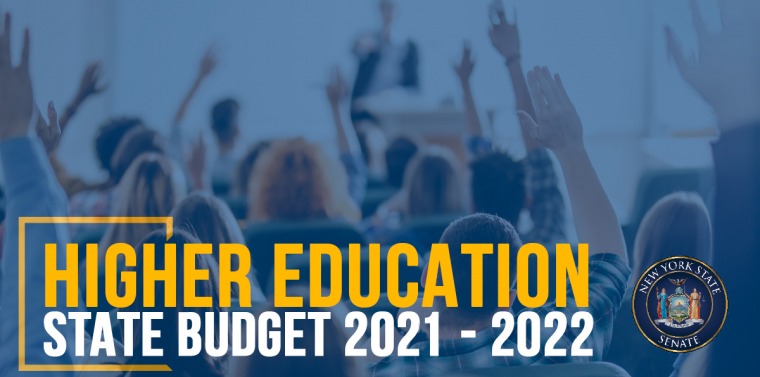 HigherEducation State Budget 2021-2022 Poster
