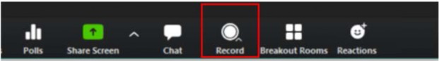 Record on this Computer or Record to the Cloud