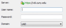 CUNY Login username