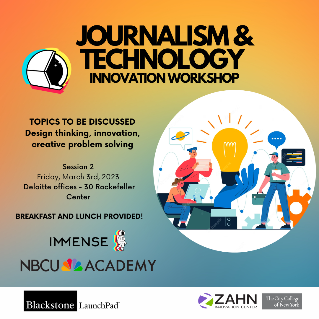 Journalism Event Day 2 Flyer