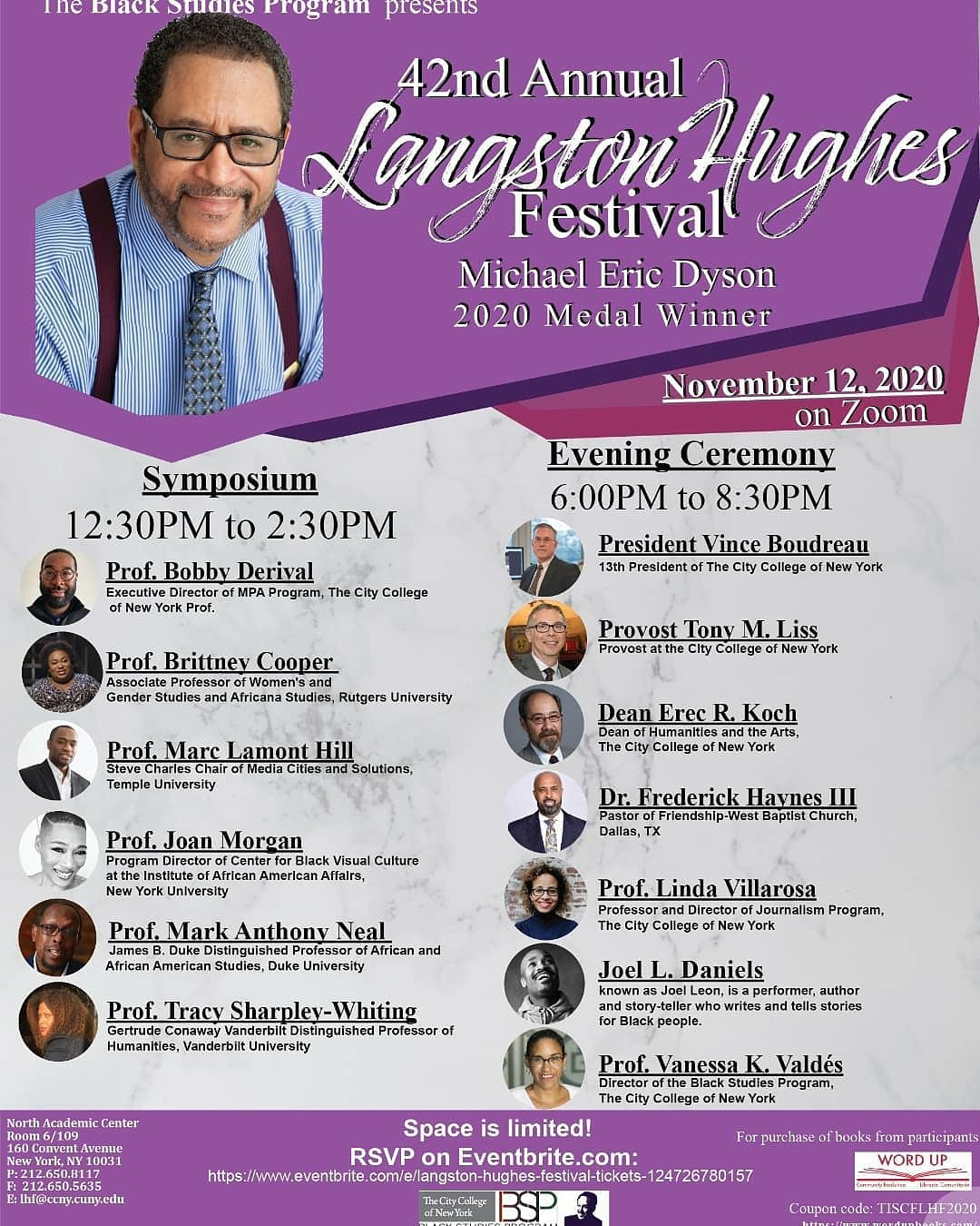 Langston Hughes Festival 2020
