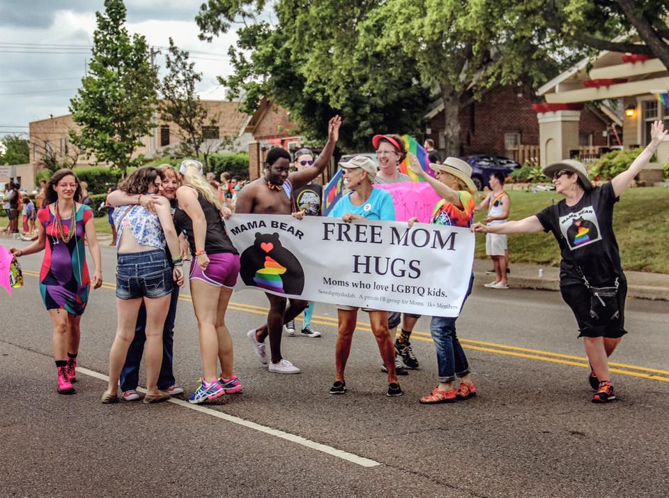 Image from Pride march