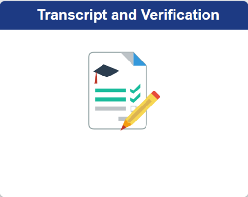 Transcript and Verification Tyle
