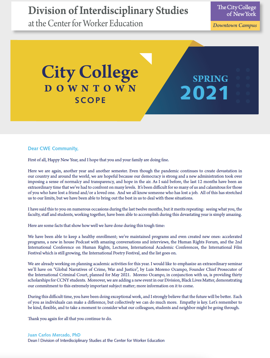 City College Downtown Scope