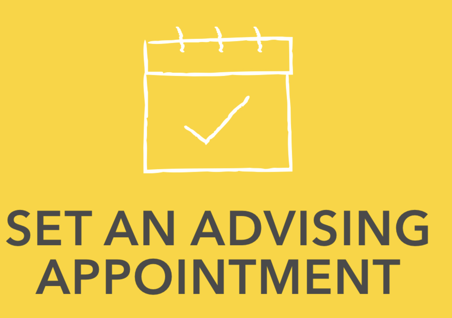 set an advising appointment