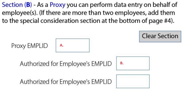 Section B Proxy