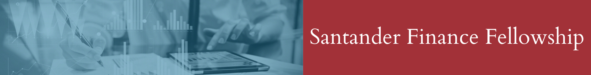 Site Banner, Santander Finance Fellowship 
