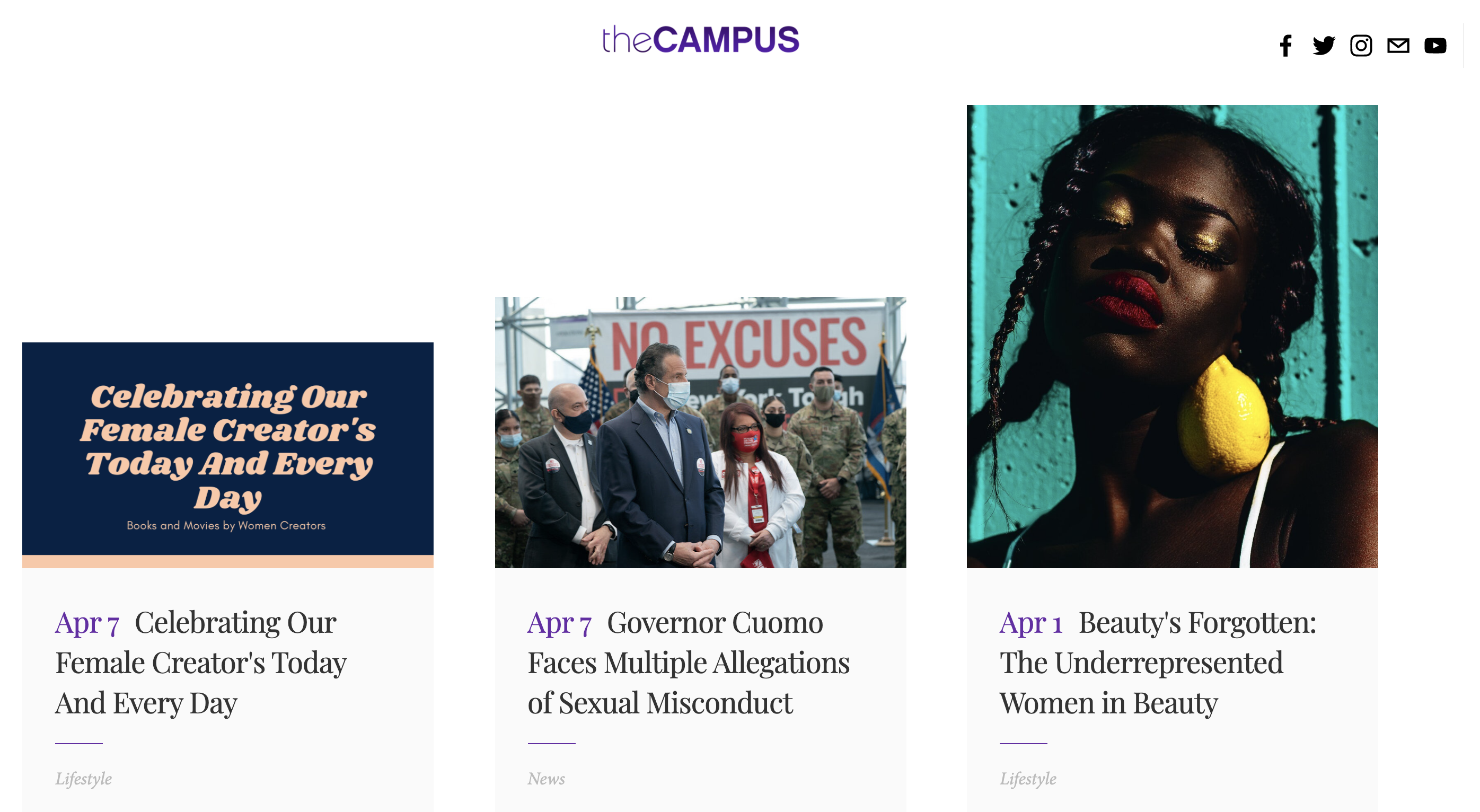 The Campus Homepage
