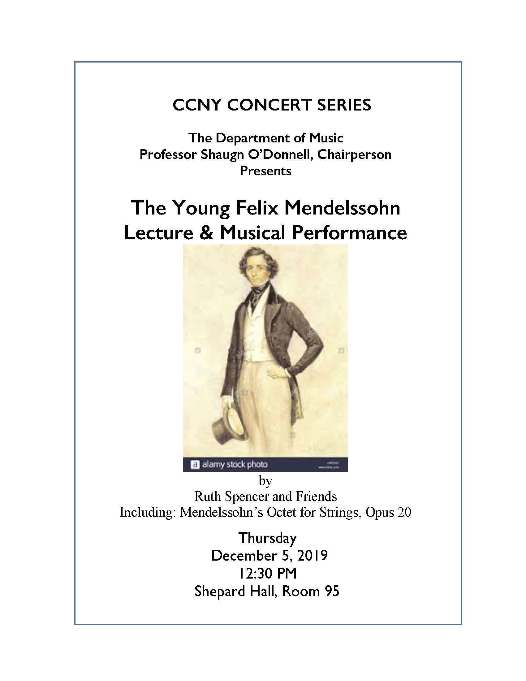 The Young Felix Mendelssohn
