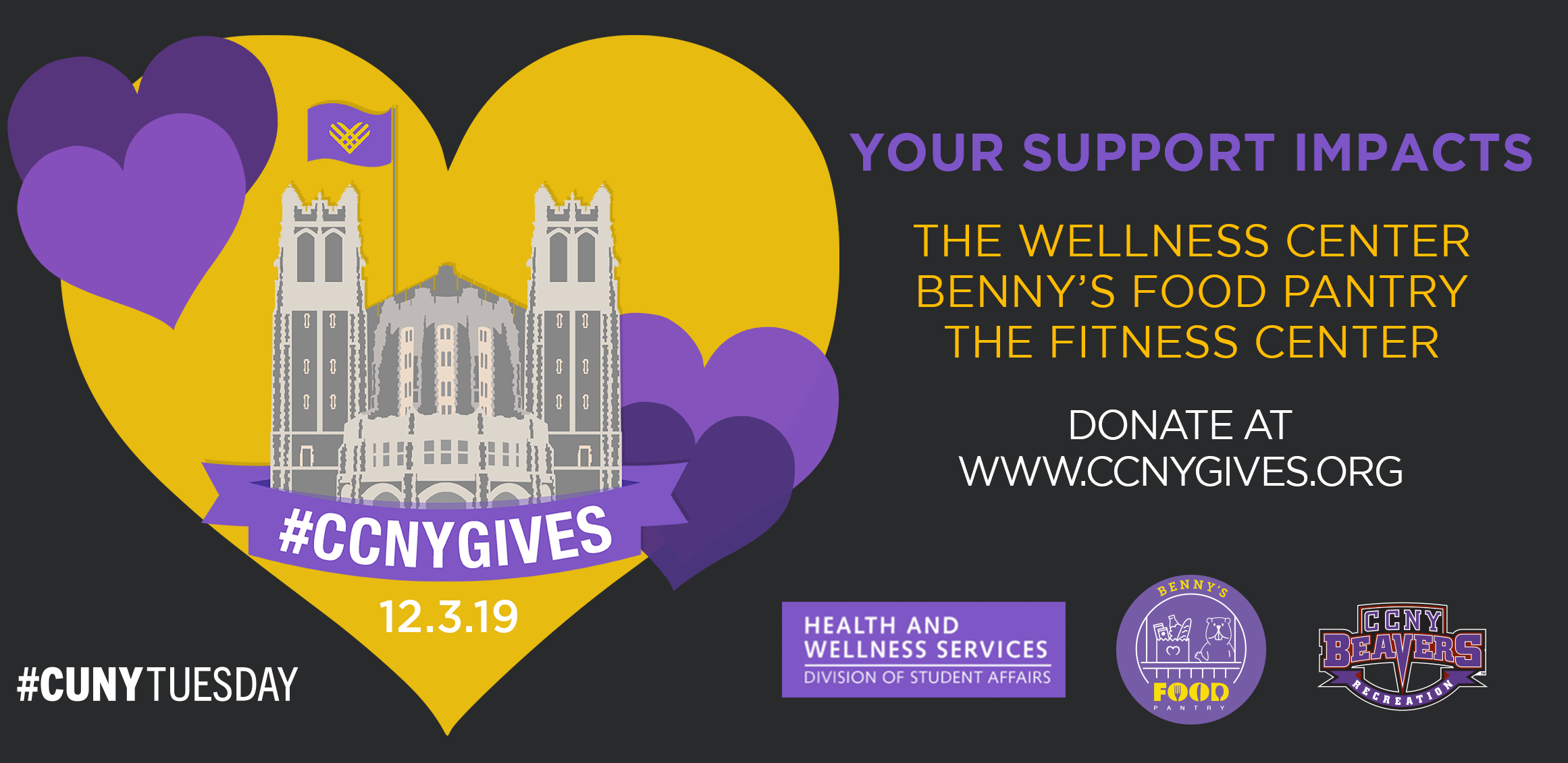 CCNYGIVES Banner