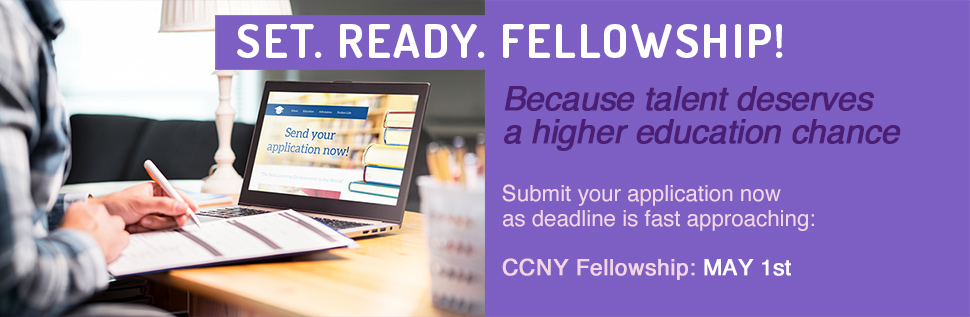 CCNY Fellowship Deadline 2021