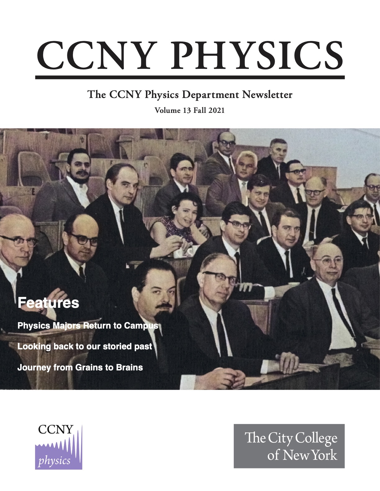Physics Newsletter 2021 cover