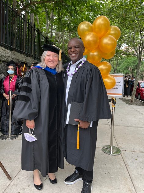 Interim Dean Miller and Kirk McDonals