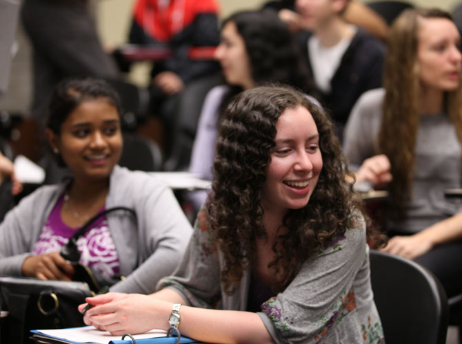 CCNY Students in classroom