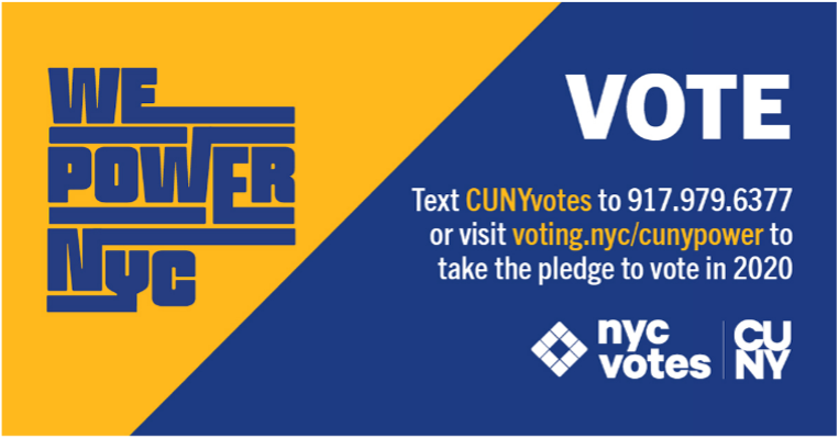 CUNYVOTES Poster 
