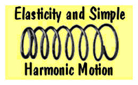 Elasticity and Simple Harmonic Motion