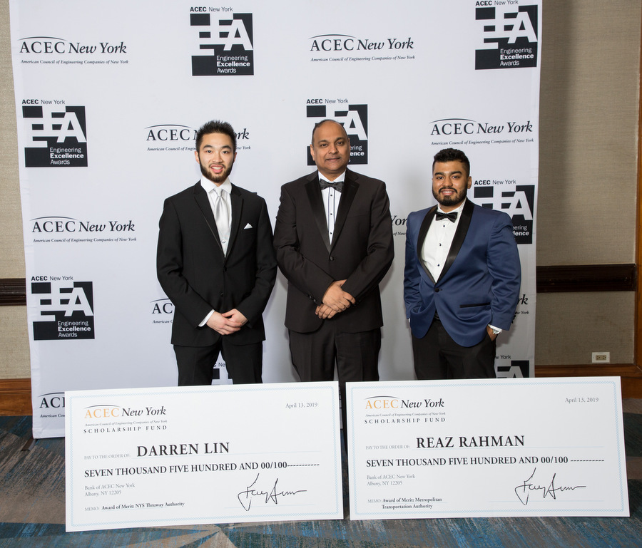 Darren Lin_Reaz Rahman_ACEC NY engineering scholarships Darren Lin_Reaz Rahman_ACEC NY engineering scholarships
