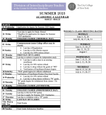Summer 2023 Calendar