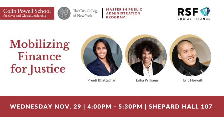 Mobilizing Finance for Justice November 29