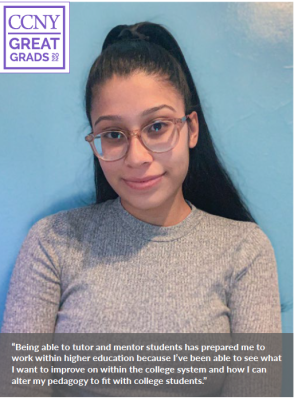 Undergraduate Student Alia Medina, B.S.Ed. in Childhood Education