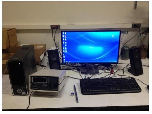 A Data Acquisition System running LabVIEW software