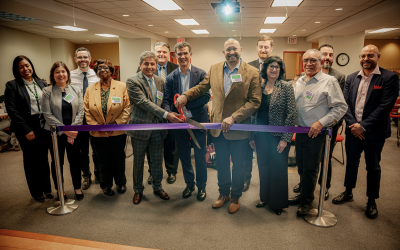 Ribbon cutting