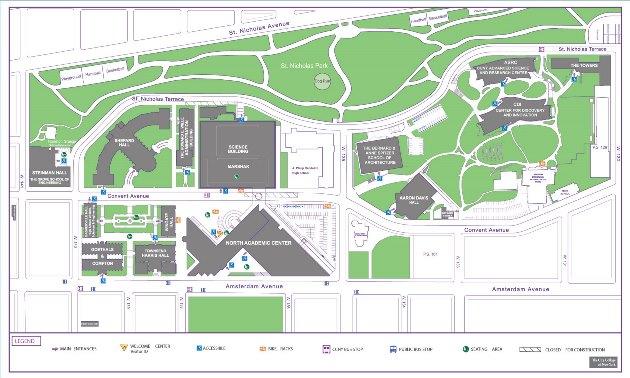 CCNY Campus Map
