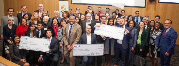 Zahn 2016 entrepreneurship competition winners at CCNY