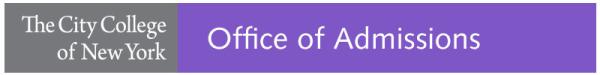Office of Admissions E-mail Banner