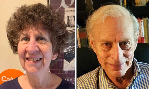 Ruth Stark and Mark Steinberg, CCNY chemistry and biochemistry Profs