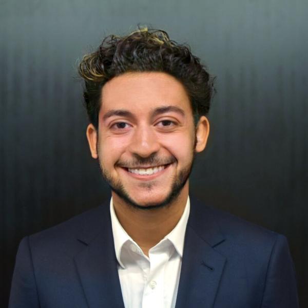 Luis Abreu, civil engineering senior, and 2021 TRB Fellow 