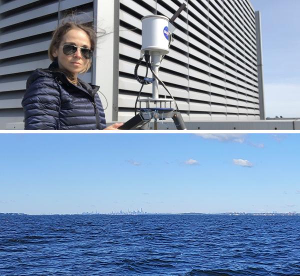 CCNY oceanic and atmospheric scientist Maria Tzortziou