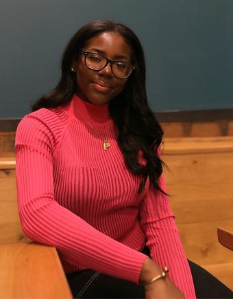 Ad/PR undergrad Wendy Ngala is TLF scholar.