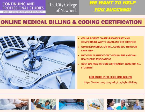 Billing Coding Certification The City College of New York
