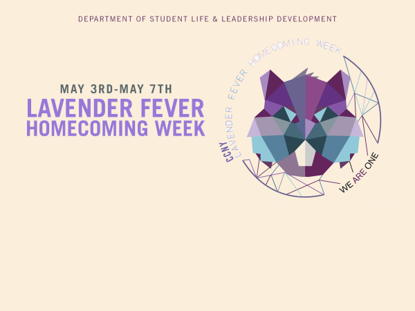 Lavender Fever Homecoming Week 2021