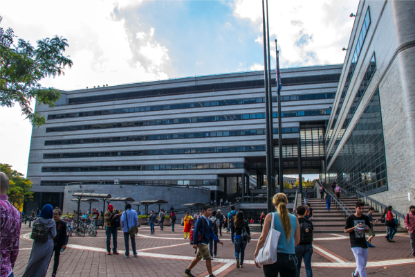 CCNY campus and students 