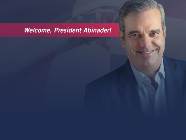 Luis Rodolfo Abinader Corona, President of the Dominican Republic
