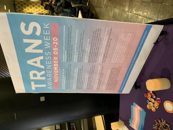 Trans Awareness Week Poster