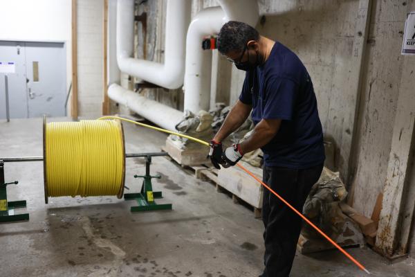 CCNY is plugged into the fiber network of the COSMOS beyond-5G testbed