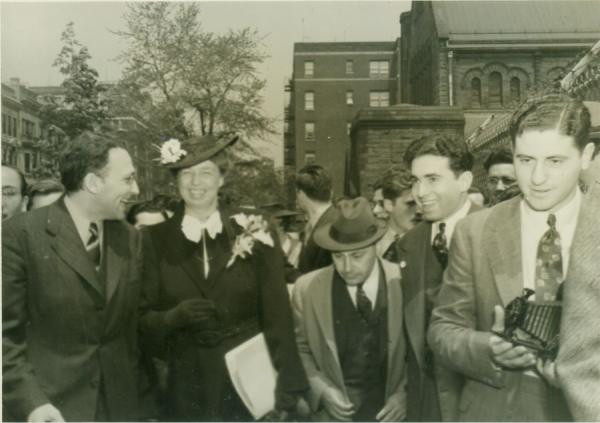 Old photo of students 
