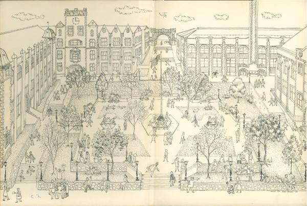 Cartoon of the Quad