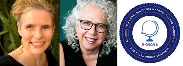 Tatyana Kleyn and Nancy Stern, CCNY education professors