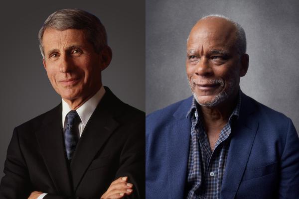 Anthony Fauci and Stanley Nelson_2022 CCNY Honorary Degree Recipients