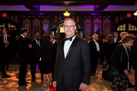 President Vincent Boudreau at the 16th annual Presidential Awards Gala in the Great Hall.